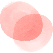 Logo von Schönegg Shiatsu. Zwei rosa Kreise, die ineinander greifen.